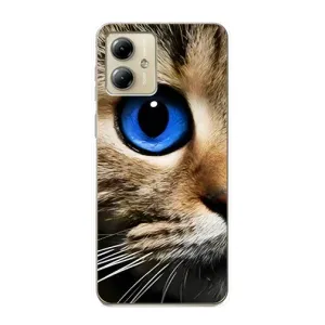 Чохли з Котиками для Motorola MOTO G14 (VPrint) (Око кота)