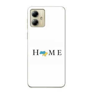 Чохол з принтом «Home» для Motorola MOTO G14