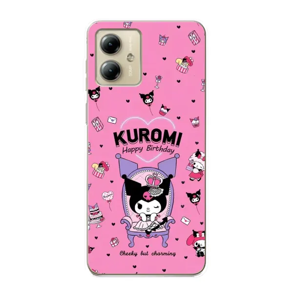 Чохол з принтом «KUROMI» для Motorola MOTO G14
