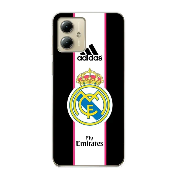 Чохол з принтом «Лого Real Madrid» для Motorola MOTO G14