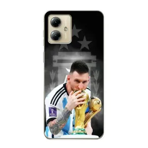 Чохли для Motorola MOTO G14 (Leo чемпіон) (AlphaPrint) (Мессі Чемпіон)