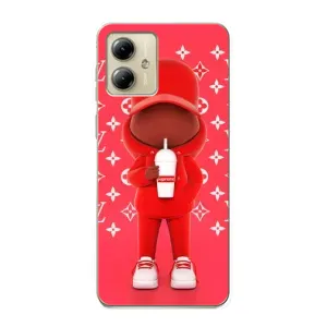 Крутые Чехлы Луи Виттон для Motorola MOTO G14 (AlphaPrint) (Модный стиль)