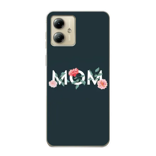 Чохол з принтом «Mom дизайн» для Motorola MOTO G14 Чохол з принтом «Mom дизайн» для Motorola MOTO G14