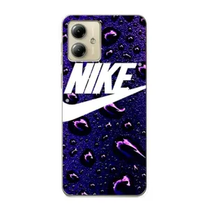 Чехол для Motorola MOTO G14 - с принтом Найк (AlphaPrint) (Найк принт)