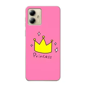 Чехол с принтом «Princess» для Motorola MOTO G14