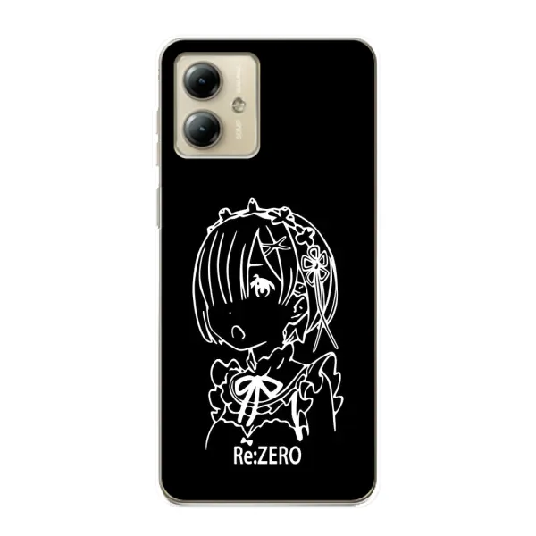 Чехол с принтом «Re: Zero» для Motorola MOTO G14 Чехол с принтом «Re: Zero» для Motorola MOTO G14