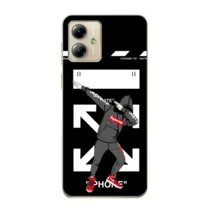 Чехол для Motorola MOTO G14 с картинкой Supreme (AlphaPrint)