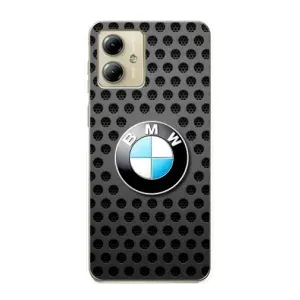 Чохол для Моторола MOTO G14 - з принтом БМВ (AlphaPrint) (Знак БМВ)