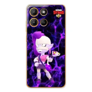 Чехлы Brawl Stars для Motorola Moto G15 Power (AlphaPrint) (Емз Бравл Старс)