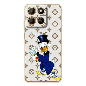 Чехли для Motorola Moto G15 Power - Скрудж МакДак Louis Vuitton (PREMIUMPrint) (Макдак на стилі)