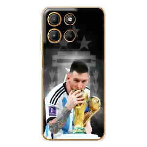 Чохли для Motorola Moto G15 Power (Leo чемпіон) (AlphaPrint) (Мессі Чемпіон)