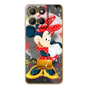 Чохол Disney Mouse Motorola Moto G15 Power (PREMIUMPrint) (Minni з бантіком)
