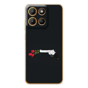 Чехлы (ART) Цветы на Motorola Moto G15 Power (VPrint) (Неожиданные цветы)