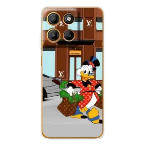 Чехли для Motorola Moto G15 Power - Скрудж МакДак Louis Vuitton (PREMIUMPrint) (Скрудж ЛВ)