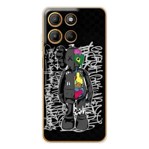 Чохли для Motorola Moto G15 Power - Bearbrick Louis Vuitton (PREMIUMPrint) (Стиль Bearbrick)