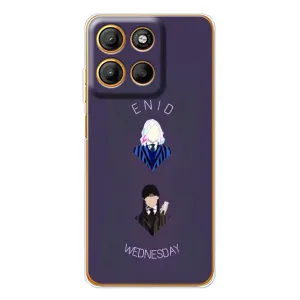 Чохли Венсдей на Motorola Moto G15 Power Уенсдей (AlphaPrint) (Венздей і подруга)