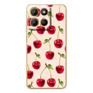 Чехлы с Фруктами для Motorola Moto G15 Power (VPrint) (Вишня)