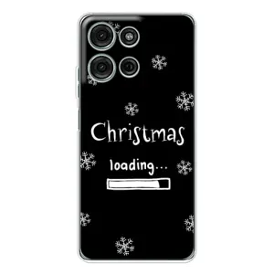 Чохол з принтом «Christmas loading» для Motorola Moto G15