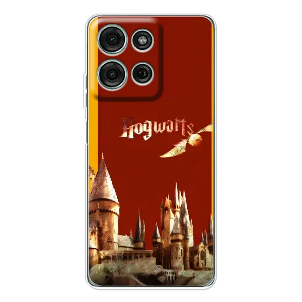 Чехол с принтом «Hogwarts» для Motorola Moto G15