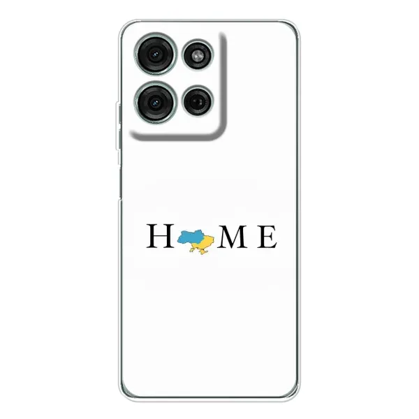 Чохол з принтом «Home» для Motorola Moto G15