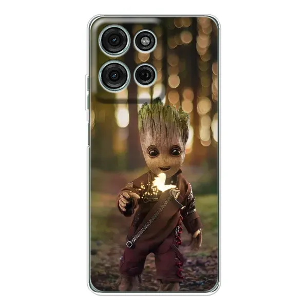 Чохол з принтом «I am Groot» для Motorola Moto G15
