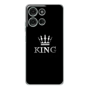 Чохол з Короною Мото G15 - (AlphaPrint) (KING)