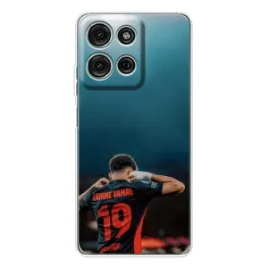 Чехол с футболистом Ламин Ямаль Motorola Moto G15 (Ламин 19)