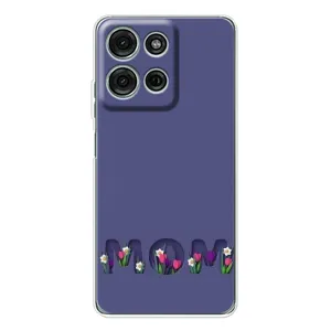 Чохли для мами на Motorola Moto G15 (Мама в квітах)