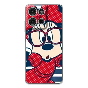 Міккі Маус чохол для Motorola Moto G15 (AlphaPrint - Мультяшні) (Маус в окулярах)