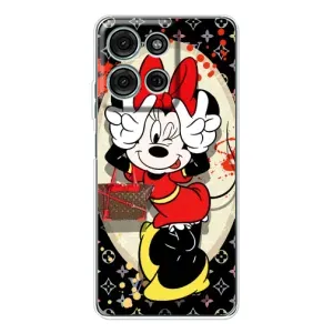 Чохол Disney Mouse Motorola Moto G15 (PREMIUMPrint) (Мінні peace)