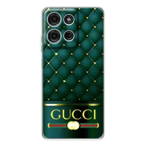 Чохли  GUCCI для Мото G15 (AlphaPrint) (Текстура Гуччі)