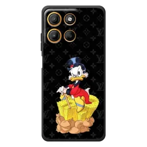 Чехлы для Motorola Moto G17 Power - Скрудж МакДак Louis Vuitton (PREMIUMPrint) (Богатство Макдака)