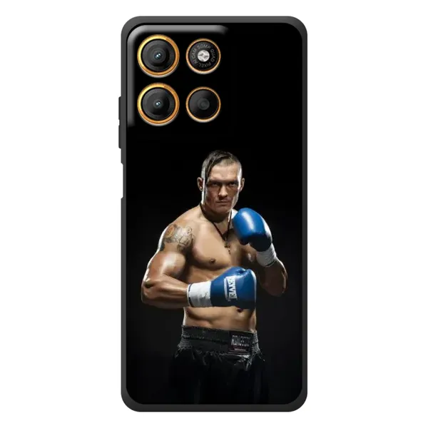Чохол з принтом «Боксер Усик» для Motorola Moto G17 Power