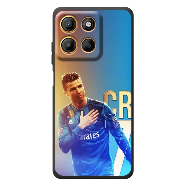 Чехол с принтом «CR7 Real» для Motorola Moto G17 Power Чехол с принтом «CR7 Real» для Motorola Moto G17 Power