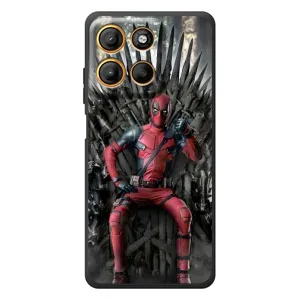 Чохли Фільми для 

Motorola Мото G17 Павер 
 (VPrint) (Дедпул на троні)