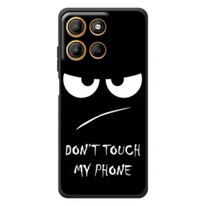 Чохол для 

Motorola Мото G17 Павер 
 - (AlphaPrint) з принтом (ТОП продажів) (Dont Touch)
