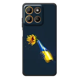 Чохол для Патріота України Motorola Moto G17 Power - (AlphaPrint) (Коктель молотова)