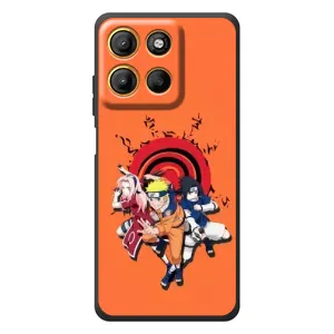 Naruto Anime Чехлы для Мо Motorola Мо G17 Пауэр
(AlphaPrint) (команда Наруто)