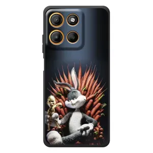 Популярные Чехлы с картинками для Мо Motorola Мо G17 Пауэр 
 (Король Кролик)