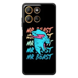 Чохли Містер Біст для 

Motorola Мото G17 Павер 
 (logo Mr beast)