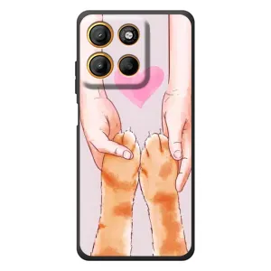Чехол на Мо Motorola Мо G17 Пауэр 
 с Котами (VPrint)
