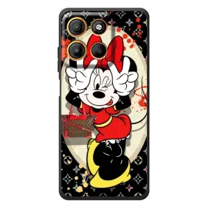 Чохол Disney Mouse Motorola Moto G17 Power (PREMIUMPrint) (Мінні peace)