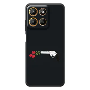 Чехлы (ART) Цветы на Motorola Moto G17 Power (VPrint) (Неочікувані квіти)