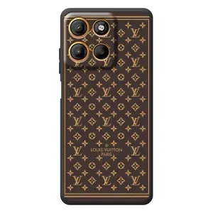 Чехлы Луи Витон для Motorola Moto G17 Power (AlphaPrint - LOUIS VUITTON) (обои LV)