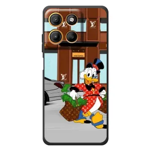 Чехлы для Motorola Moto G17 Power - Скрудж МакДак Louis Vuitton (PREMIUMPrint)
