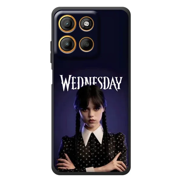 Чохол з принтом «Wednesday» для Motorola Moto G17 Power Чохол з принтом «Wednesday» для Motorola Moto G17 Power