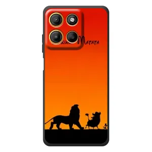 Чехол Король лев на 

Мо Motorola Модель 17 (Акуна Матата закат)