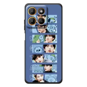 Чехлы BTS для Motorola Moto G17 (AlphaPrint) (Bangtan)