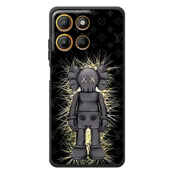 Чохол з принтом «Bearbrick LV» для Motorola Moto G17