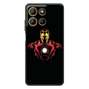 Чехлы с героями Марвел Motorola Moto G17 (VPrint) (Человек железный)